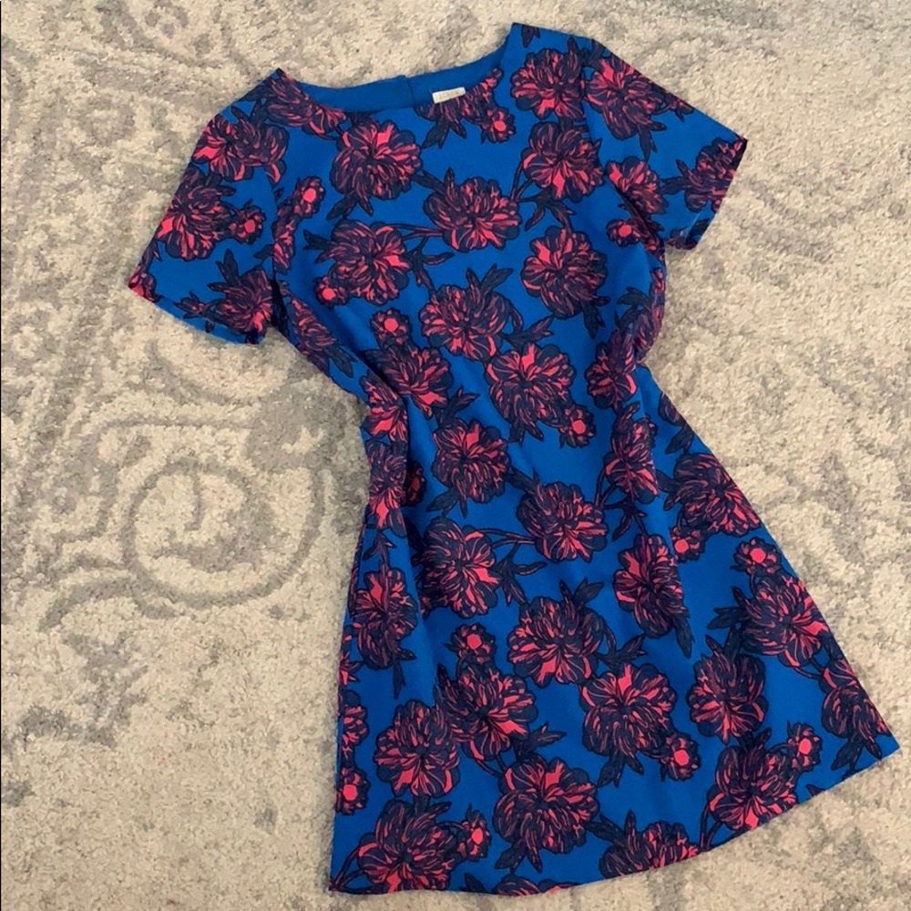 JCREW Floral Shift Dress